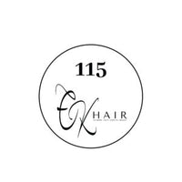 E K Hair logo